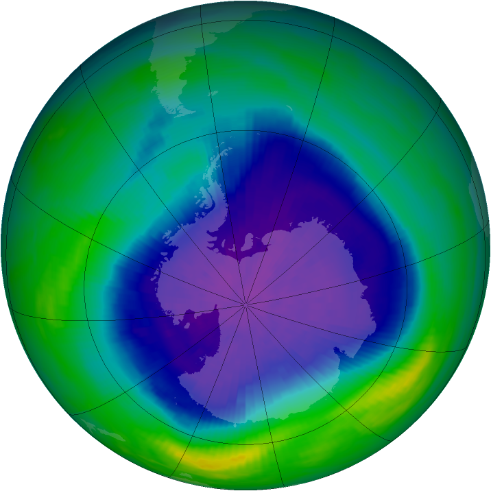 Ozone Map 1987-10-06